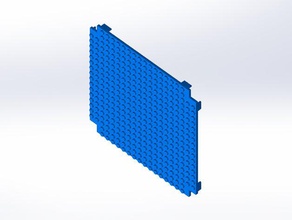 rokenbok deck plate studs engineering 3d print model - Mito3D