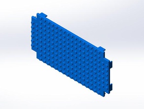 rokenbok yarım güvertenin studs mühendislik 3d print model - Mito3D
