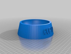 cupid dog cat food bowl pets customized 3d print model - Mito3D