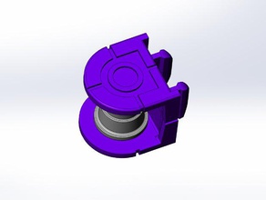 rokenbok pulley engineering 3d print model - Mito3D