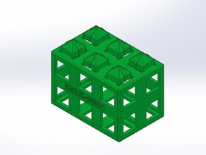 rokenbok 2x3 rok bloco engenharia 3d print model - Mito3D