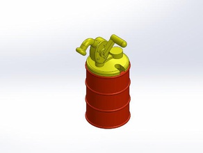 rokenbok bomba de óleo engenharia 3d print model - Mito3D
