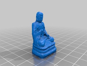 statua di buddha 3d stampa 3d print model - Mito3D