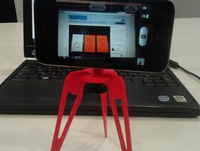 yarı kullanışlı kamera tripod derleme buddygripper vida video 3d print model - Mito3D