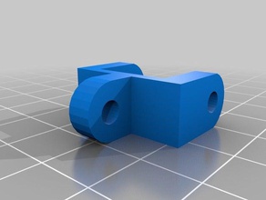 fan duct bracket 3d printers 3d print model - Mito3D