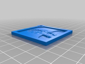 amit3 keychains customized 3d print model - Mito3D