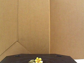 küçük çiçek sanat makerbotdigitizer tarama 3d print model - Mito3D