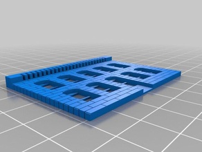 mon personnalisés modulaire building2 des bâtiments structures 3d print model - Mito3D