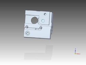 direct drive extruder k8200 e3d hotend printer extruders 3d print model - Mito3D