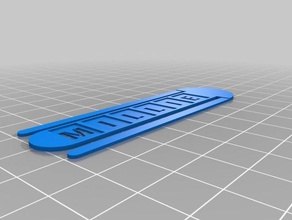 millie clip office customized 3d print model - Mito3D