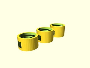 tungsten level cup v03 3d printer accessories artilect fablab strongprint tig tools torch 3d print model - Mito3D