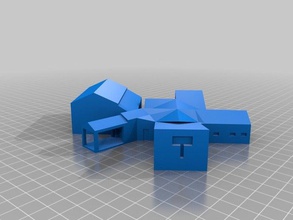 church building buildings structures 3d print model - Mito3D