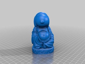 snoopybuddha Skulpturen 3d print model - Mito3D