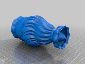 amazing sculpture other bowl cone container 3d print model - Mito3D