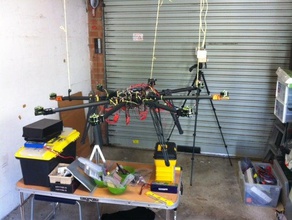 multicopter suspension hook 25mm robotics 3d print model - Mito3D