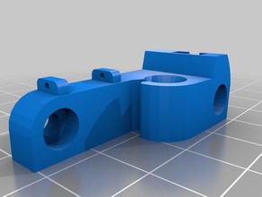 solidoodle mk5 ataç tutucu filament rehberi 3d yazıcı aksesuarlar aksesuarları 3d print model - Mito3D