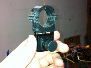 fatshark fpv Kamera mount 25mm Schlauchklemme in der Robotik Einsatz von multikopter multirotor 3d print model - Mito3D