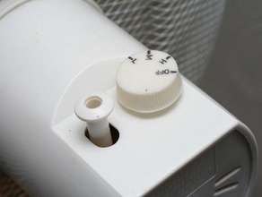 replacement fan knob parts 3d fix household openscad parametric useful 3d print model - Mito3D