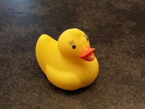 canard-Ente durchsucht Replikate Tier makerbotdigitizer 3d print model - Mito3D