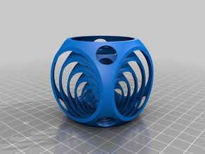 chinois ball-2 sculptures 3d print model - Mito3D