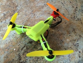 mini tricptr tricopter rc araç gerçek Pro 3d print model - Mito3D