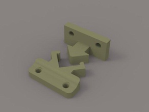 Schrank catcher Teile - Ersatz Schranktüren Tür zu fangen praktisch Reparatur 3d print model - Mito3D