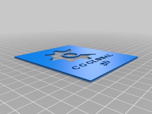 cgglobal logo art tools customized 3D print model - Mito3D