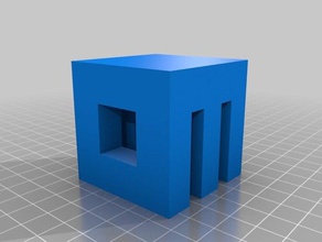 my customized mothers day cube art 3d print model - Mito3D