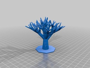 my customized tree models 3d print model - Mito3D