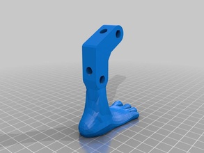 mini mendel vertex foot other 3d frame huxley reprap 3d print model - Mito3D
