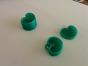 another little heart box can take care your pills accessories 3d print model - Mito3D