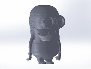 robocop-minion andere Spielzeug 3d print model - Mito3D