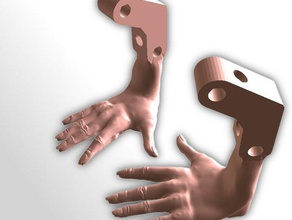 mini mendel vértice de la mano otros 3d marco huxley reprap 3d print model - Mito3D