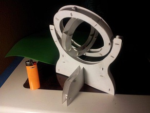 lasercut papel cardan outros corte a laser 3d print model - Mito3D