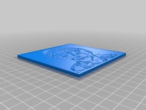 oskar-2013 2 d sanat özelleştirilmiş 3d print model - Mito3D
