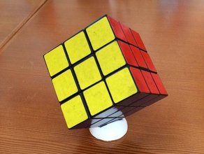 tiny rubiks cube stand toy game accessories 3d print model - Mito3D