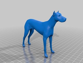 perro esculturas 3d print model - Mito3D