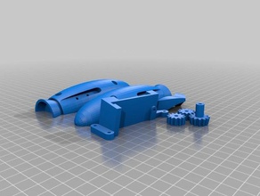 wheely small parts fixed robotics 3d print model - Mito3D