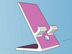 mobileipad stand tablet holder 3d print model - Mito3D