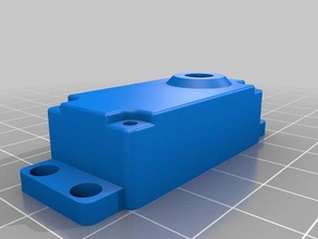 vex motor mount rework robotics electronics experiment servo upgrade 3d print model - Mito3D
