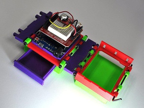 pliage arduino laboratoire de l'électronique cas jason nerd jouet gallois 3d print model - Mito3D