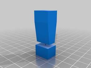 standing exclamation 3d printing 3d print model - Mito3D