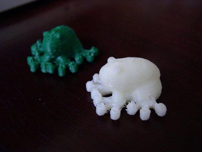 Frosch andere 3d Tier reprap Spielzeug 3d print model - Mito3D