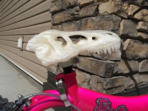 t-rex siège de vélo sport à l'extérieur trexremix 3d print model - Mito3D