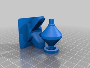 ikea komplement grande scatola ruota mk 2 organizzazione supportless ultimaker 3d print model - Mito3D