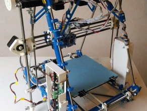 mendel increased printing height 3d printer parts experiment reprap reprappro 3d print model - Mito3D