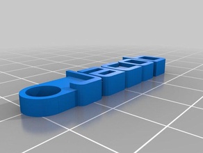 jacob keyhain organization customized 3d print model - Mito3D