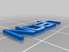 noah dual-extrusion Schlüsselanhänger top - Organisation angepasst 3d print model - Mito3D