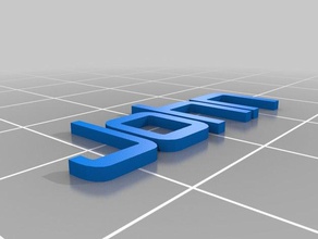 john dual-extrusion Schlüsselanhänger top - Organisation angepasst 3d print model - Mito3D