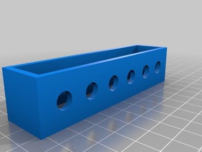 my customized banana socket bench electronics 3d print model - Mito3D